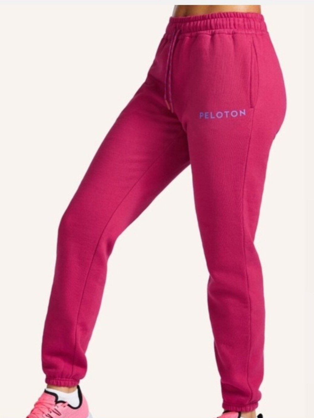 Peloton Fuchsia Jogger Sweatpants